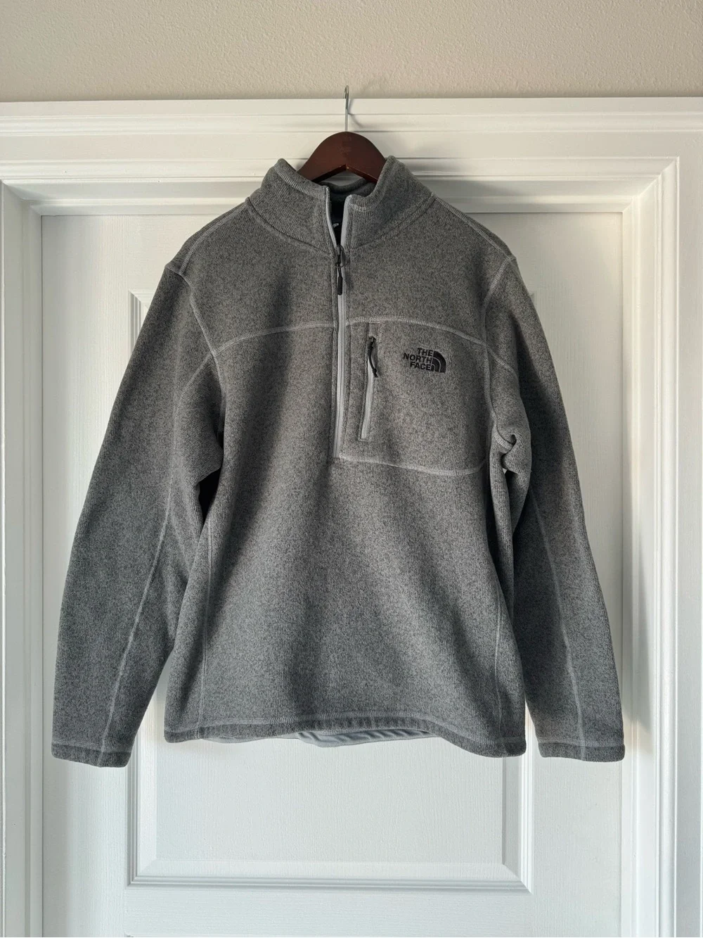 North Face fleece men's large